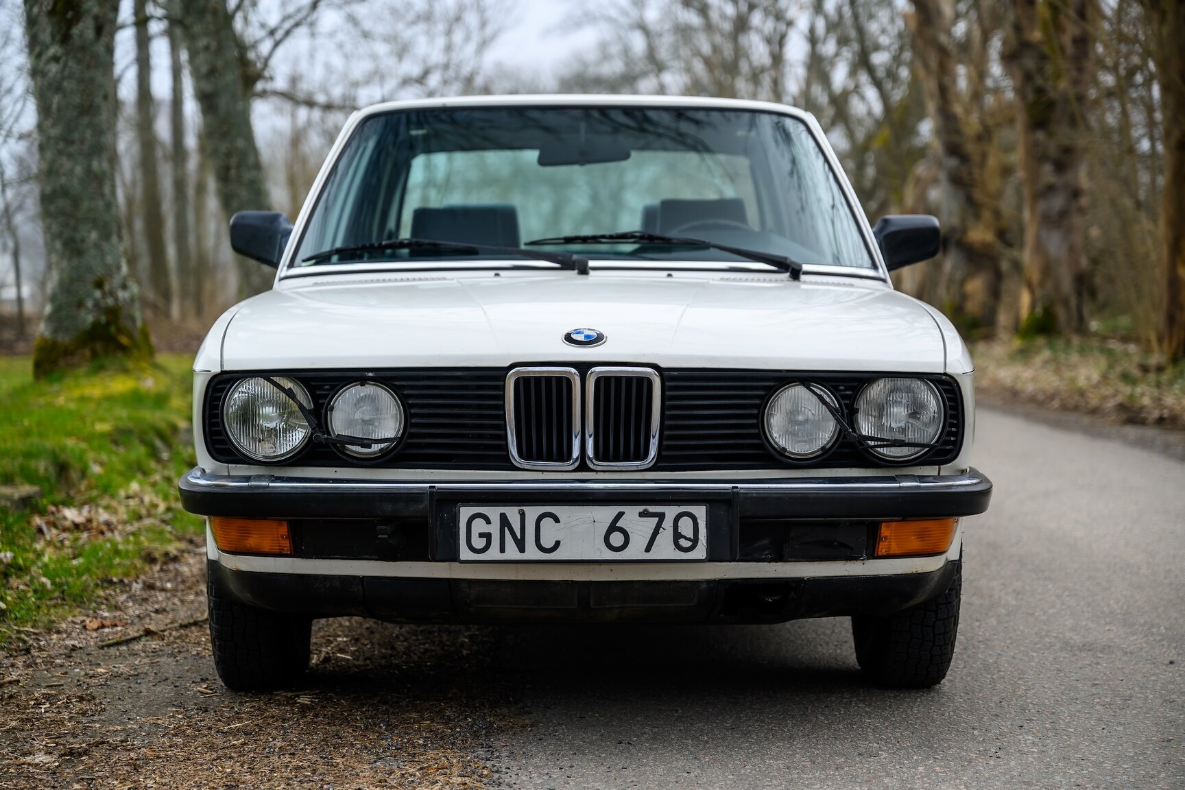 Exterior image of 1986 BMW 520i