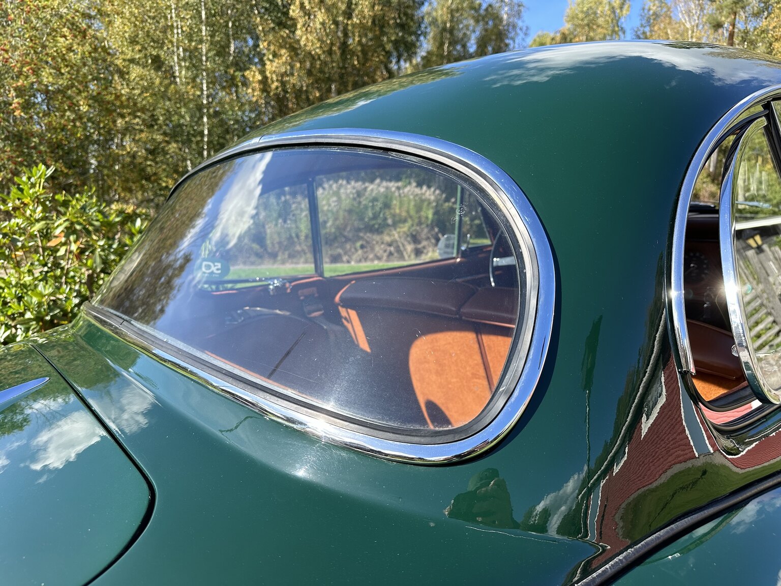 Exterior image of 1958 Jaguar XK150