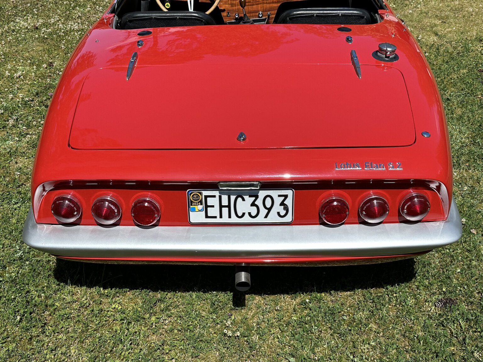 Exteriörbild på 1964 Lotus Elan S2