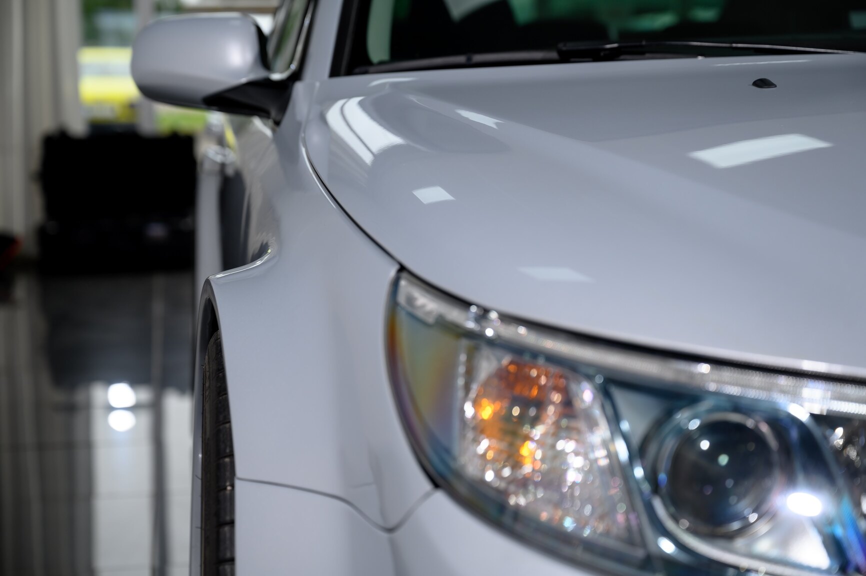 Exterior image of 2008 SAAB 9-3 Aero SportSedan Silver Beast SFRO