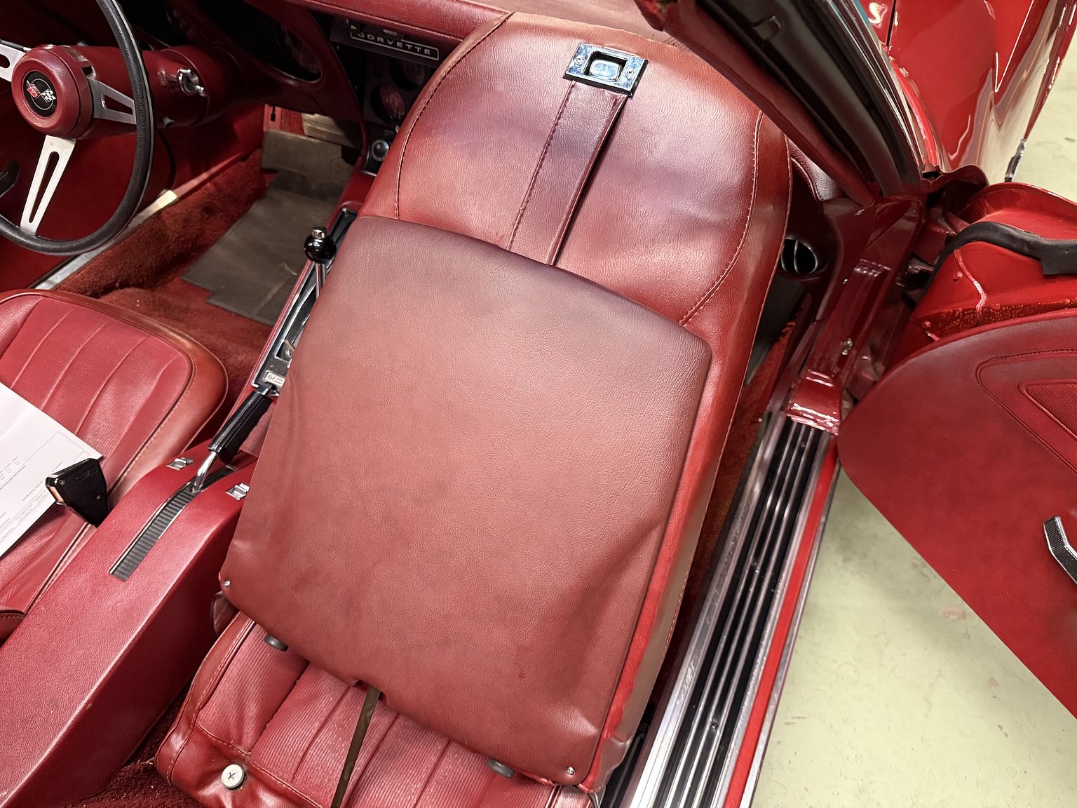 Interiörbild 1974 Chevrolet Corvette Stingray