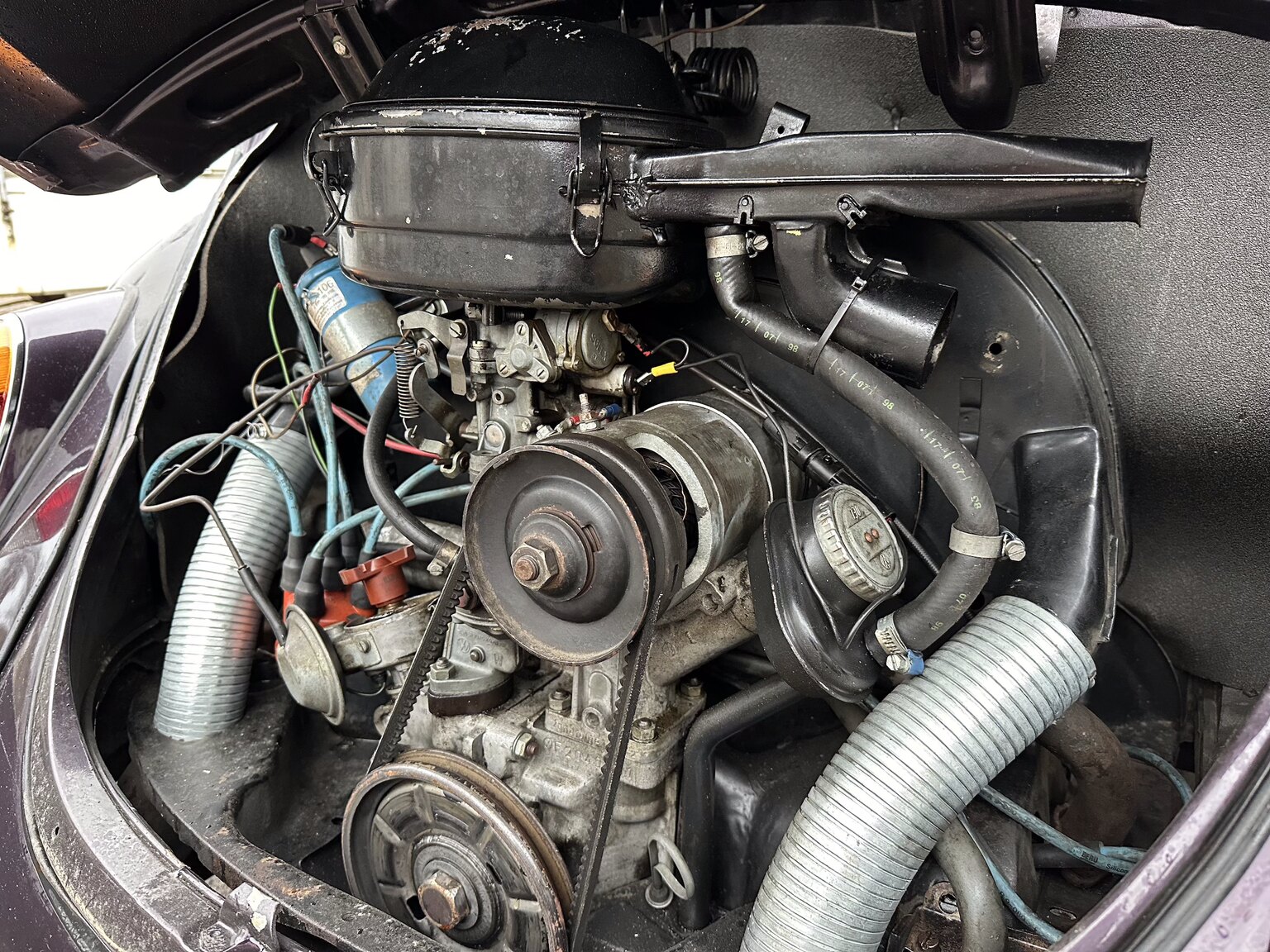 Image of 1968 Volkswagen Beetle 1500 Cabriolet mechanics