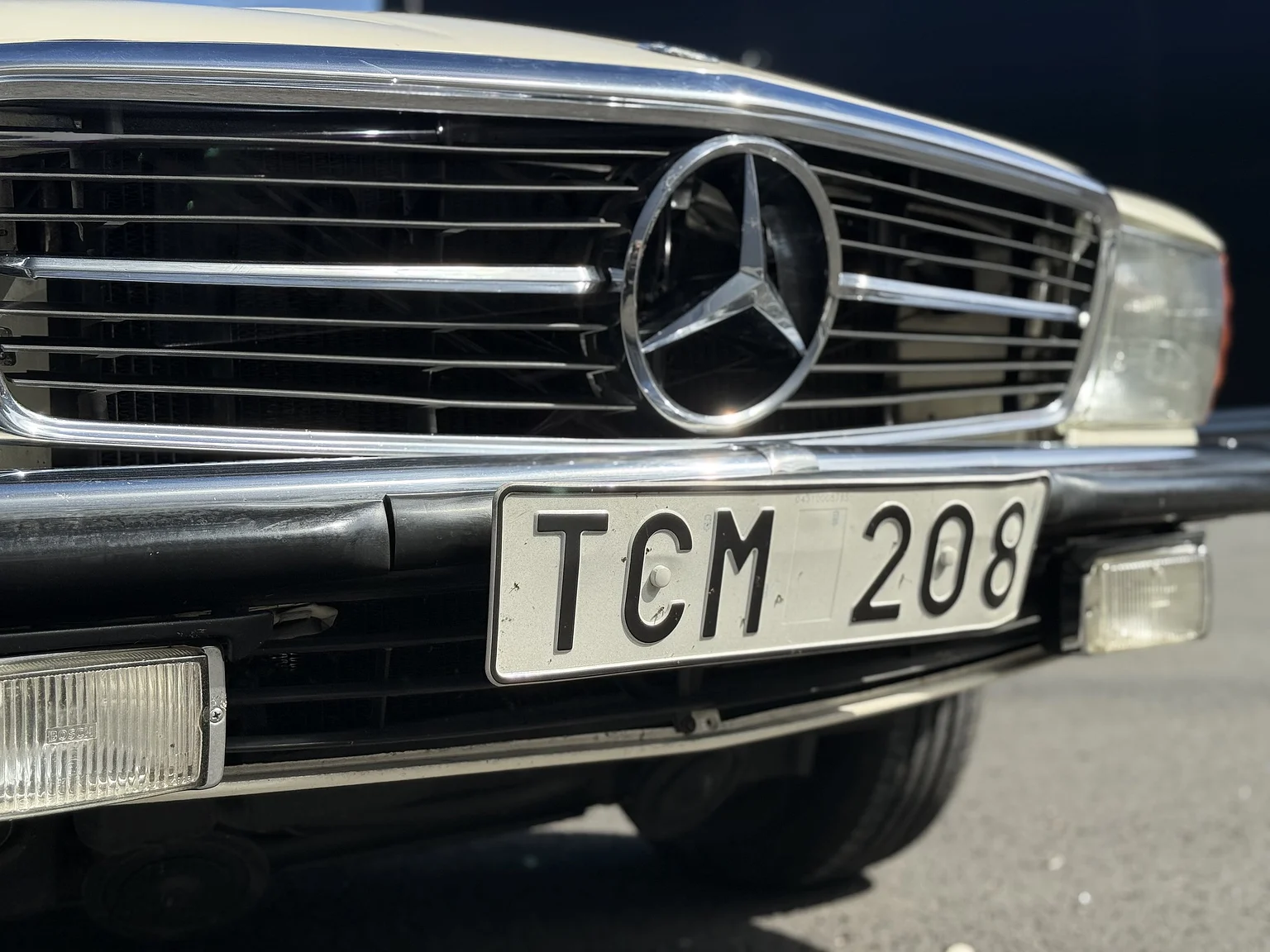 Aussenfoto 1973 Mercedes Benz 350 SL  (29)