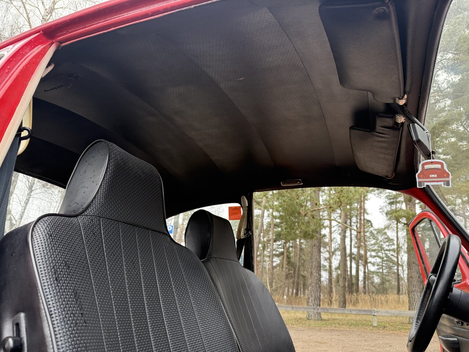 Interiörbild 1972 Volkswagen Beetle 1302 S