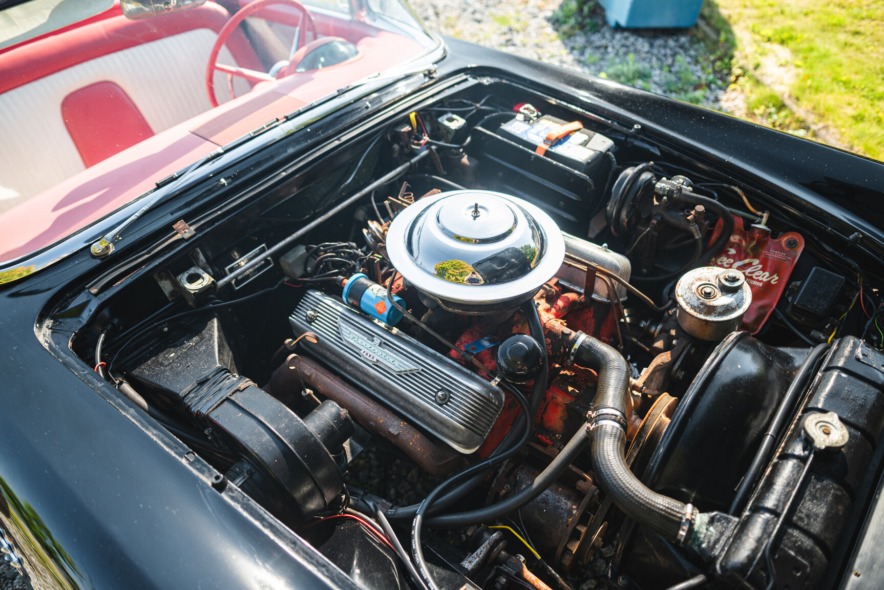 Image of 1956 Ford Thunderbird mechanics