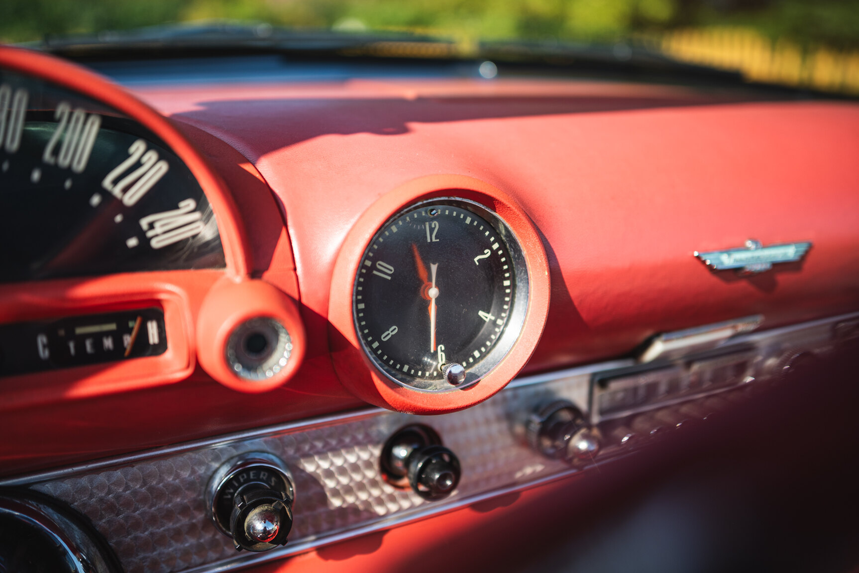Interior image of 1956 Ford Thunderbird