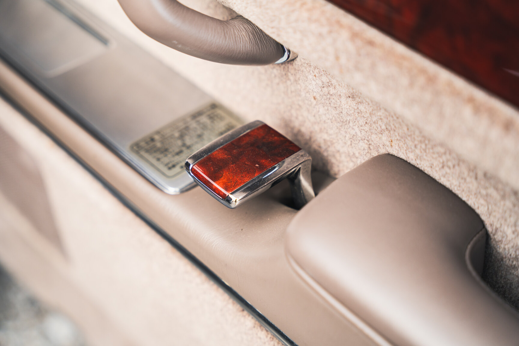 Interiörbild 2000 Toyota Century