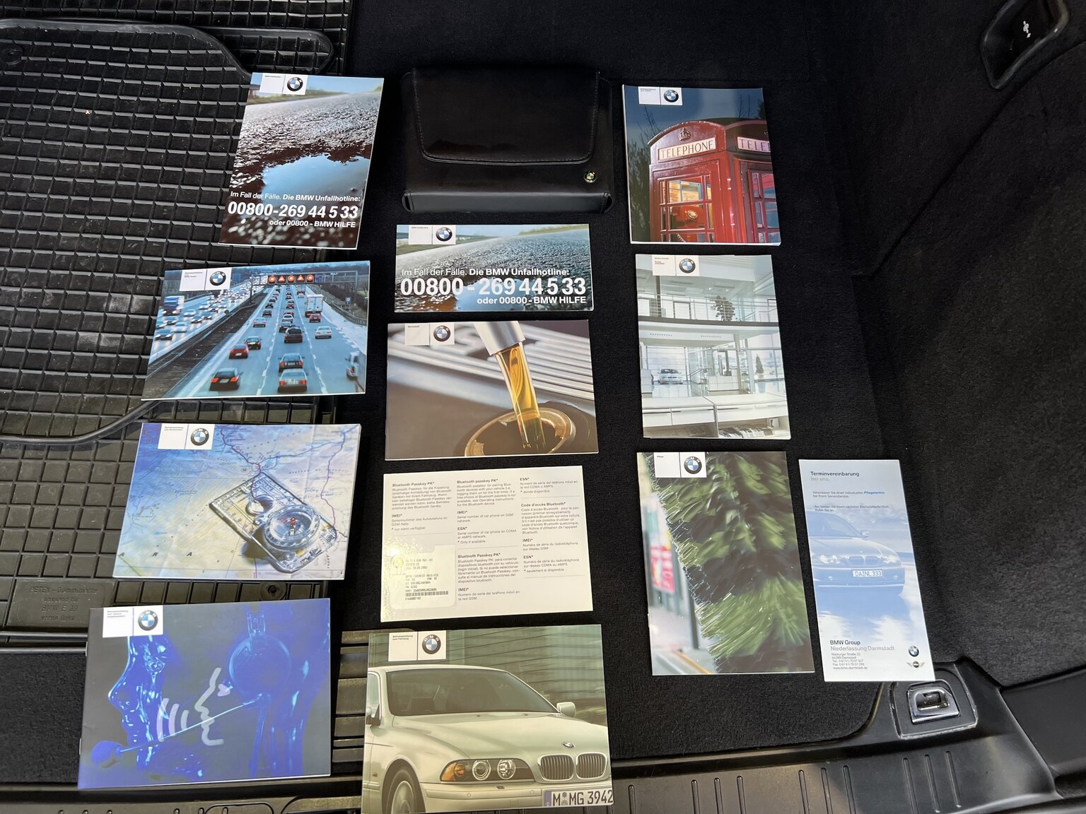 Dokumentation för 2003 BMW 540i Touring