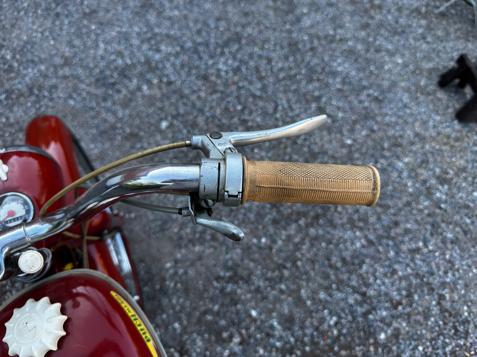 Exteriörbild på 1956 Puch MS 50 L (16)