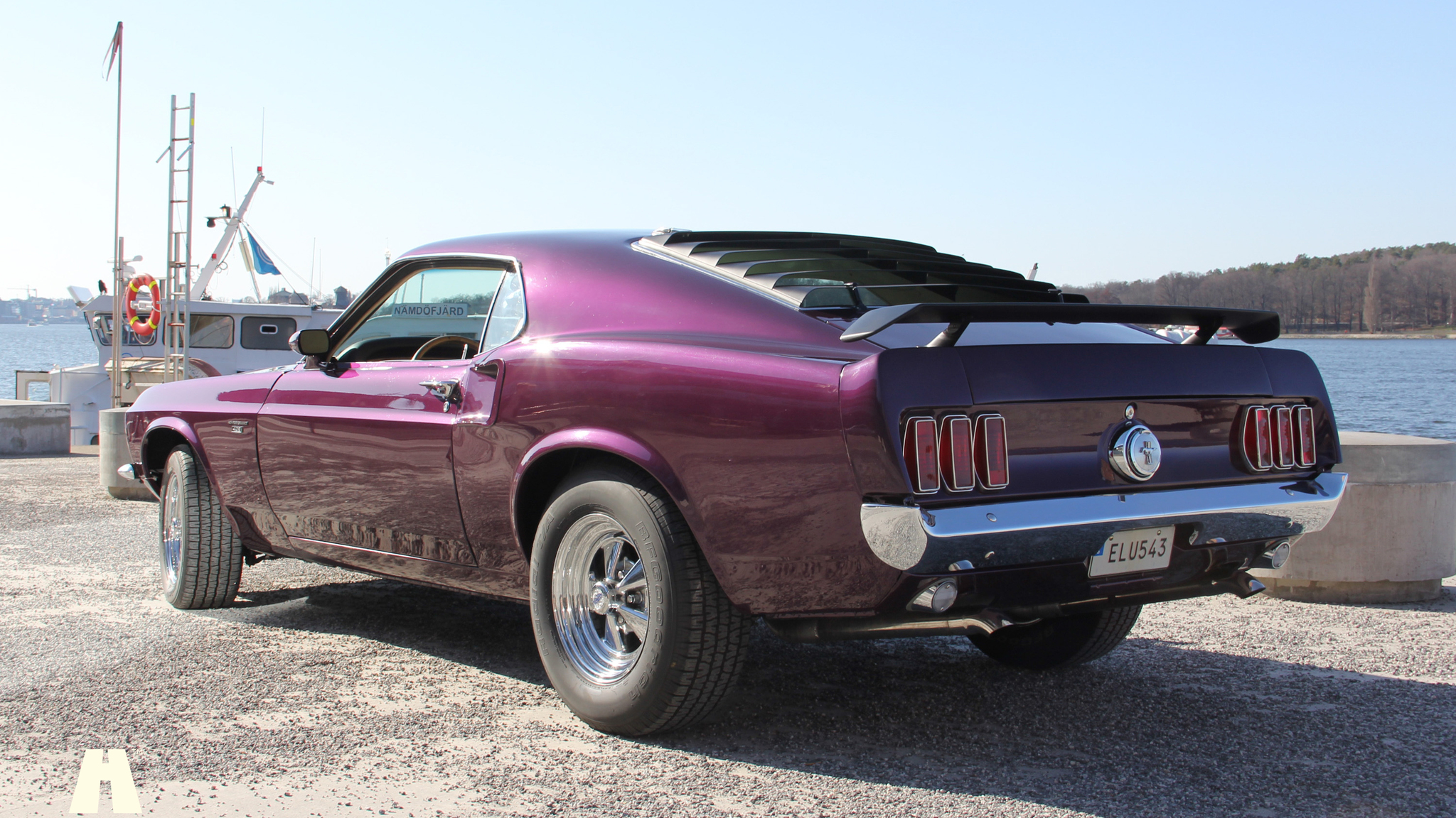 Exterior image of 1969 Ford Mustang Mach 1 (9)