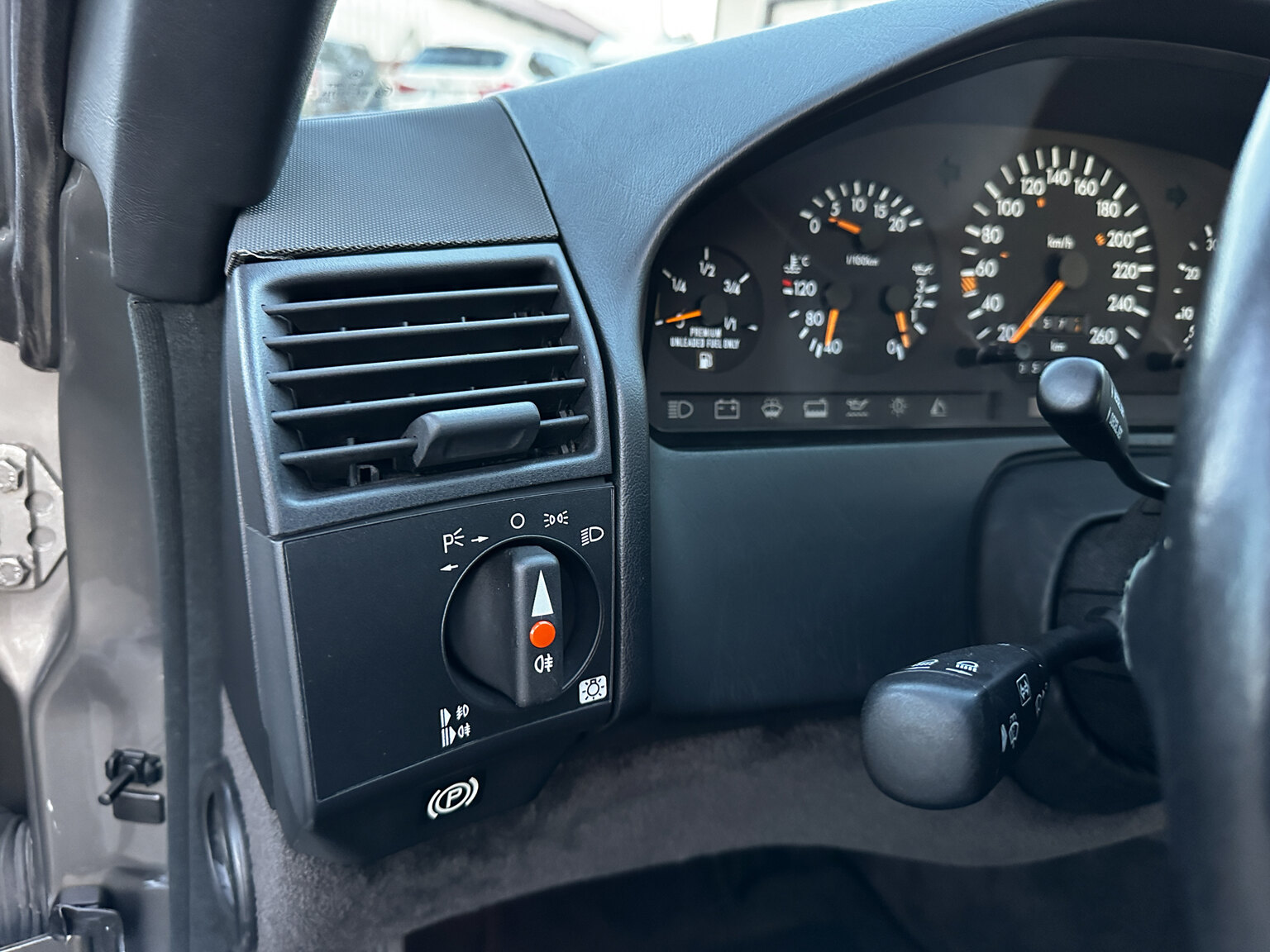 Interiörbild 1990 Mercedes-Benz SL500