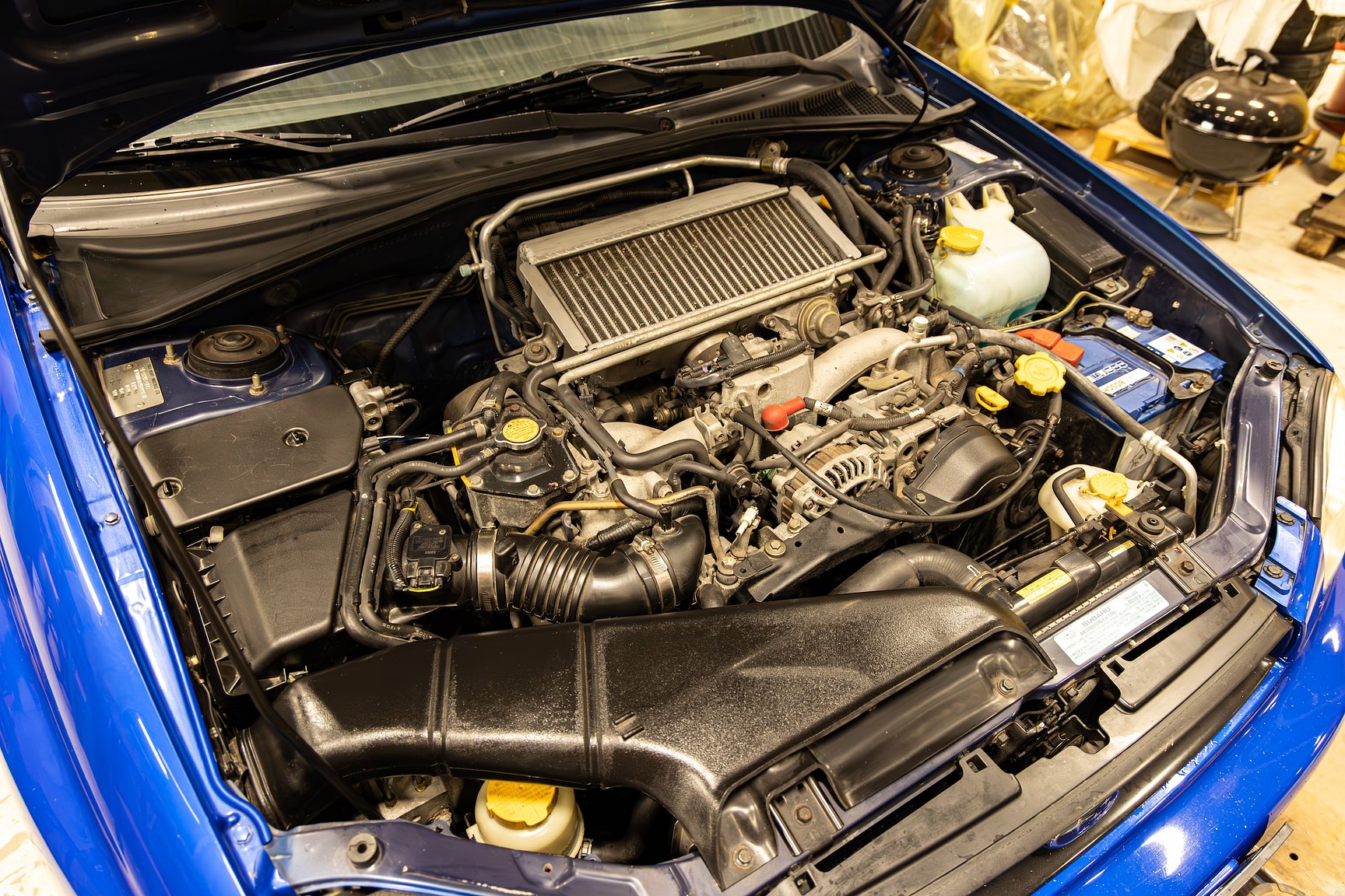 2001 Subaru Impreza 2.0 WRX Turbo 4WD, Mekanik