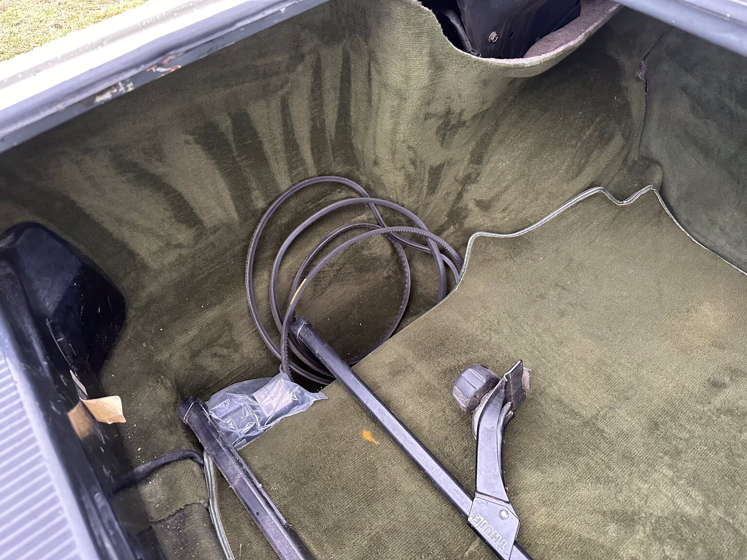 Interiörbild 1983 Mercedes-Benz 500 SEC