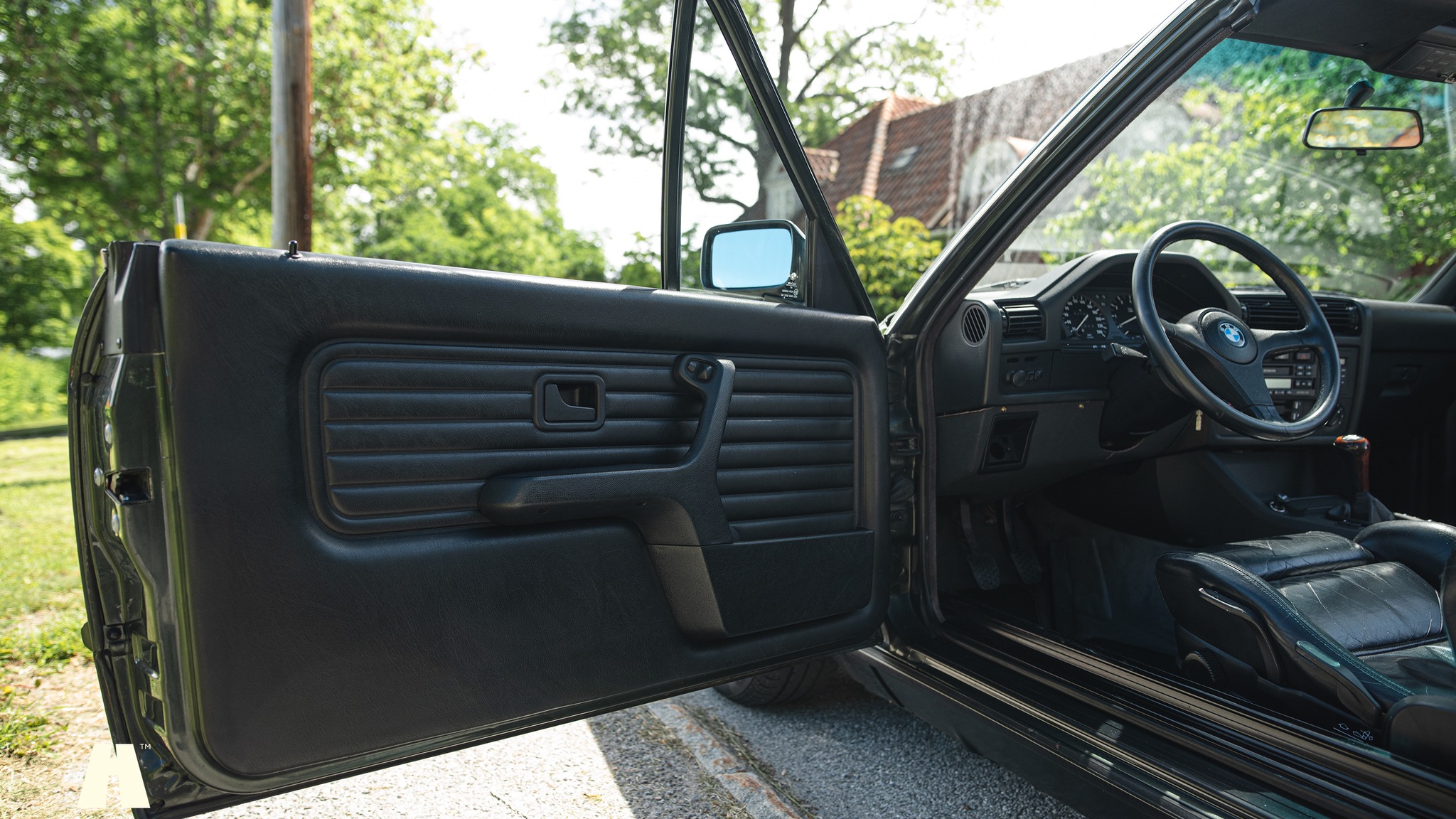 Interiörbild 1990 BMW 320i Cabrio
