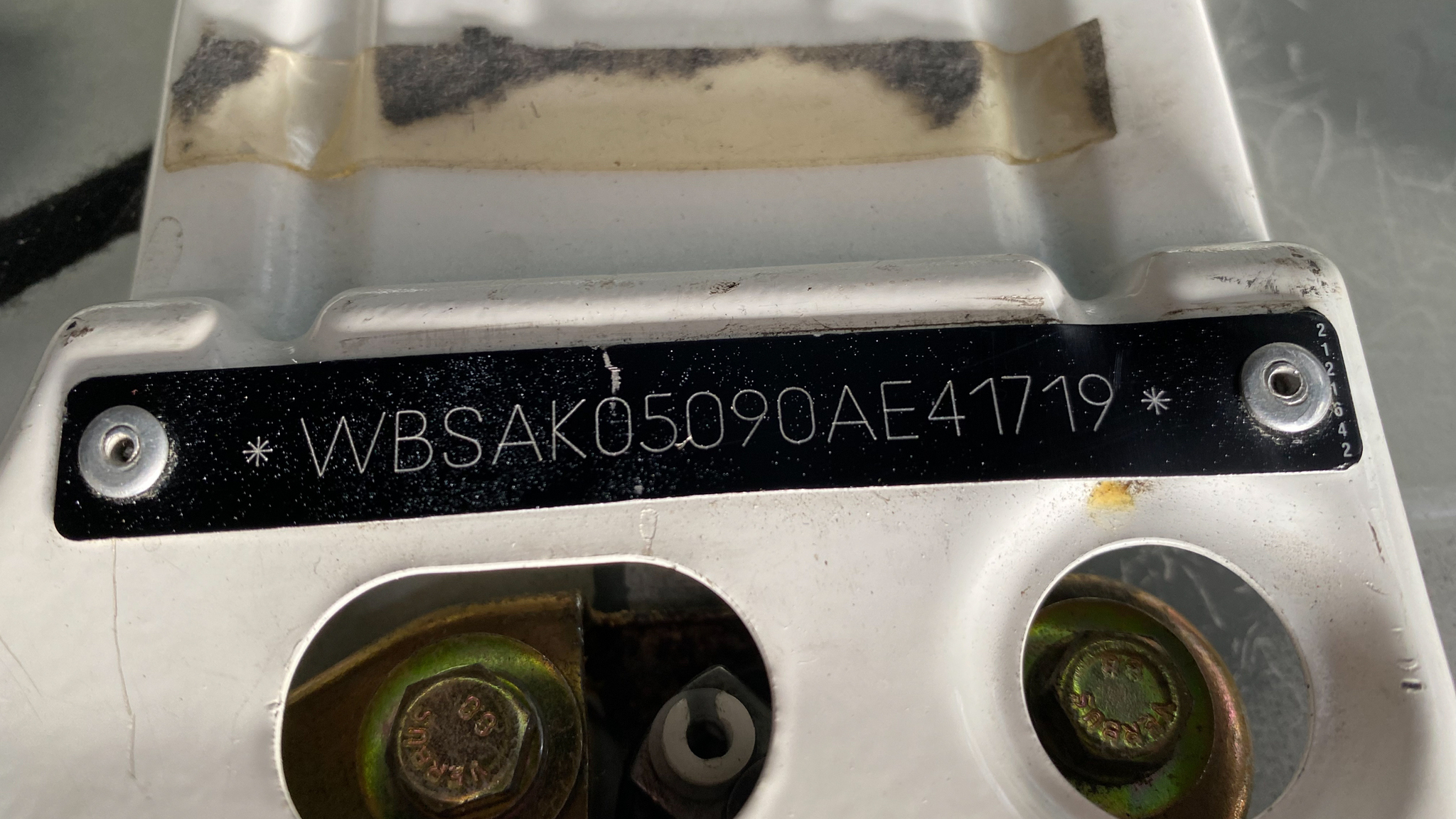 Interiörbild 1990 BMW E30 M3 (38)