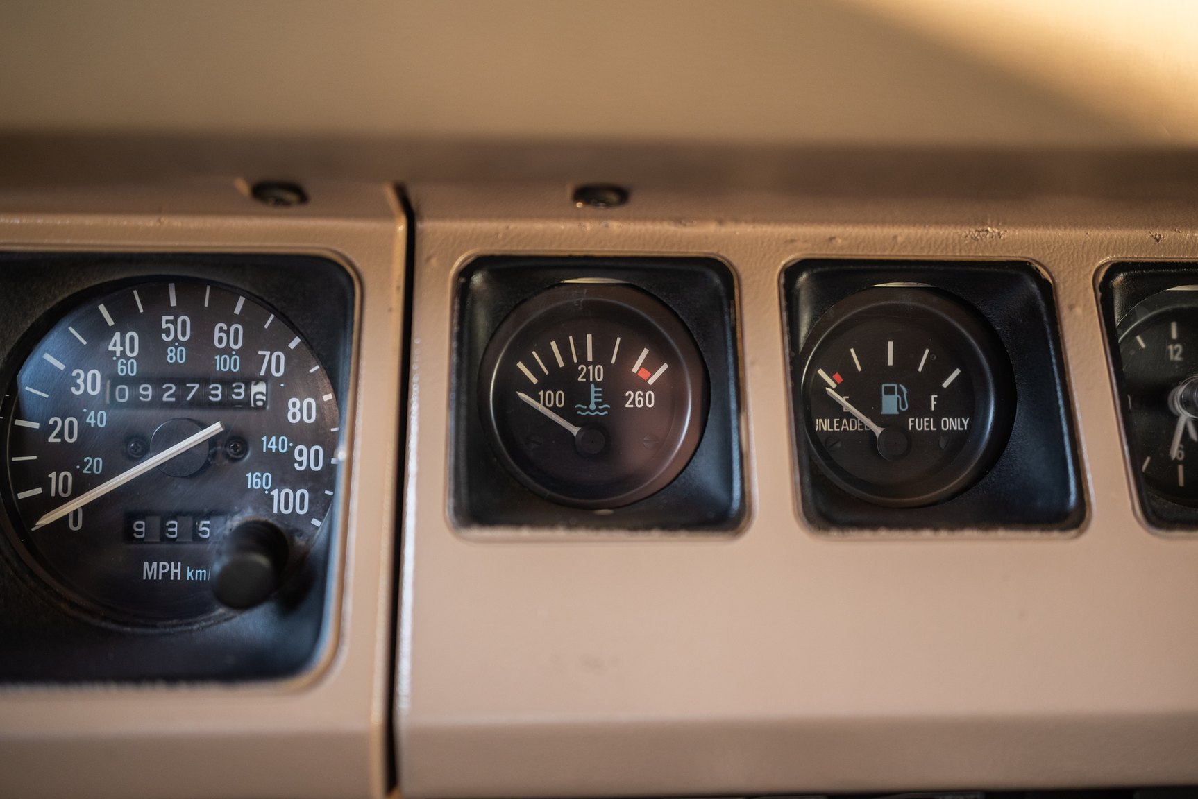 Interiörbild 1991 Jeep Wrangler 4.0 4WD