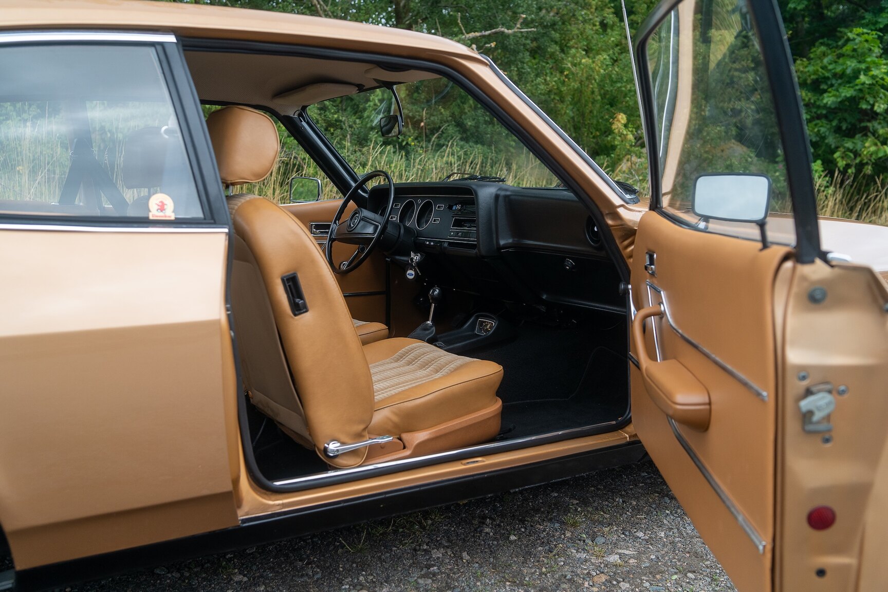 Interiörbild 1975 Ford Capri 1600