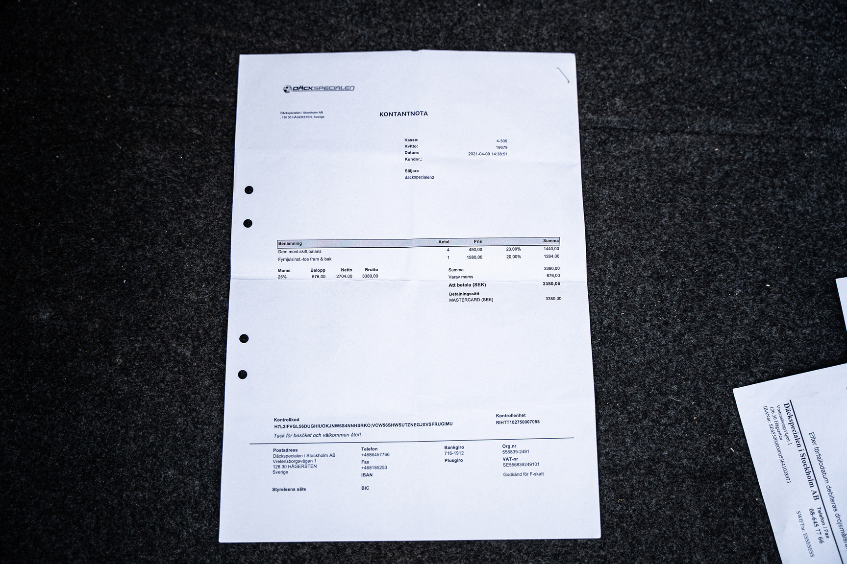 Dokumentation, 2018 Dodge Challenger Wide Body