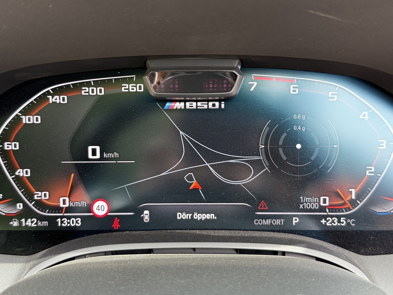 Interior image of 2019 BMW M850i xDrive Convertible Steptronic