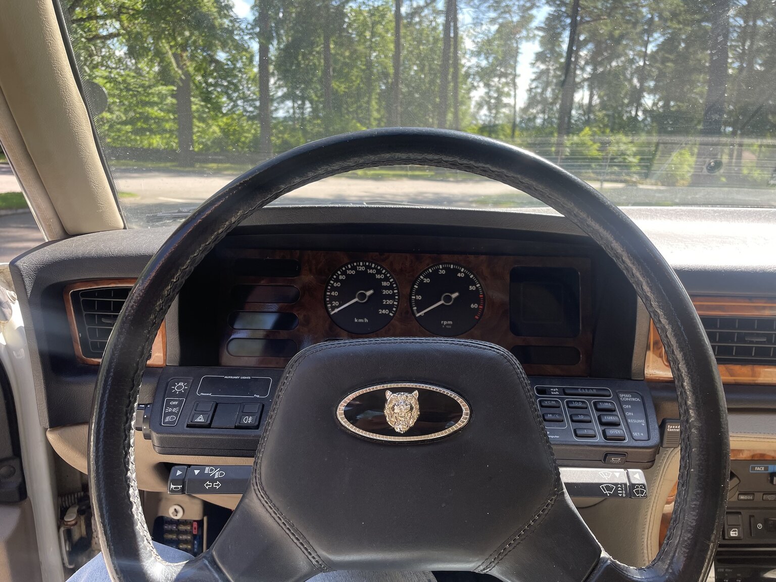 Interiörbild 1988 Jaguar XJ6 Sovereign