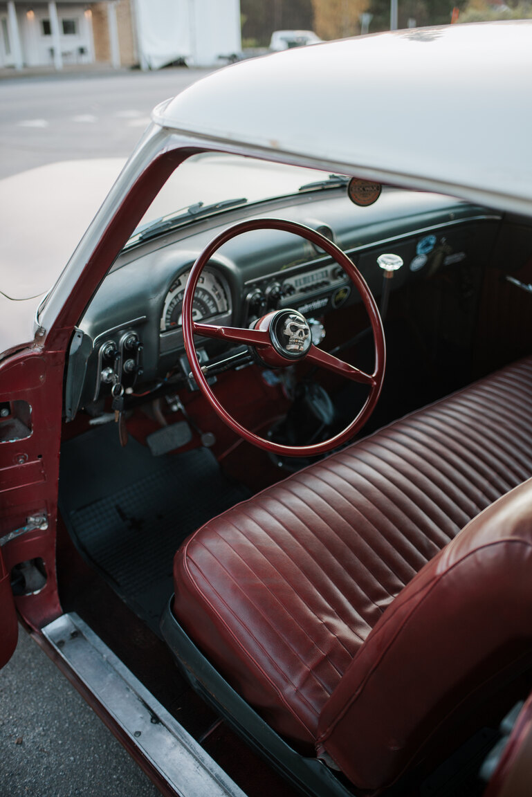Interiörbild 1953 Ford Mainliner Custom