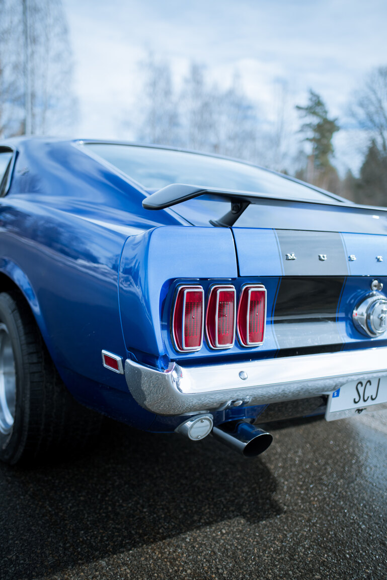 Aussenfoto 1969 Ford Mustang Mach 1
