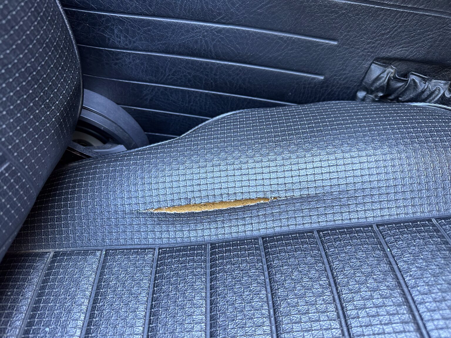 Interiörbild 1979 Volkswagen Beetle 1303 Käfer