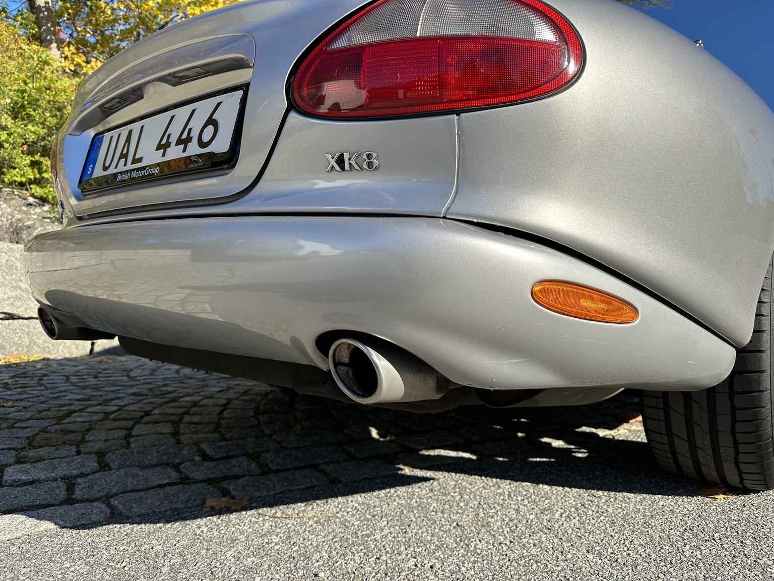 Exterior image of 2000 Jaguar XK 8