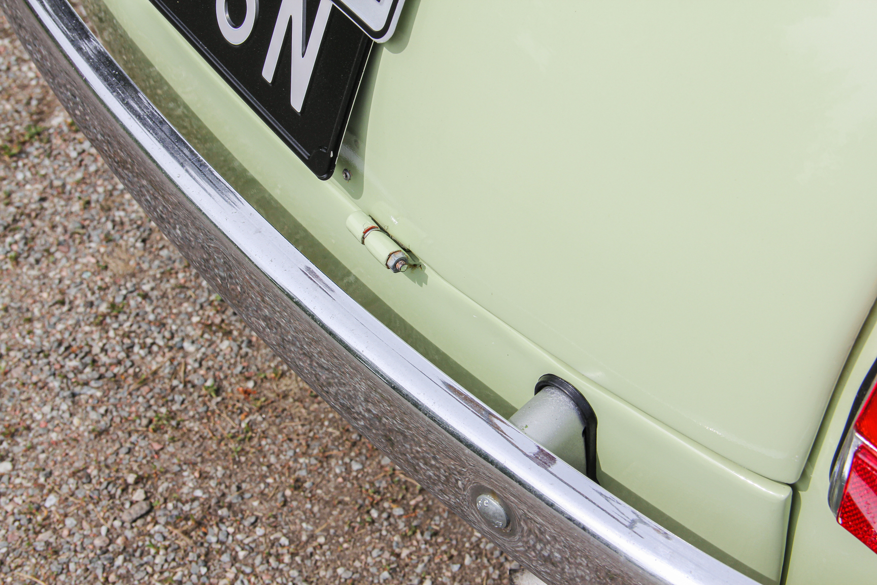Exteriörbild på 1970 Fiat 500 Lusso