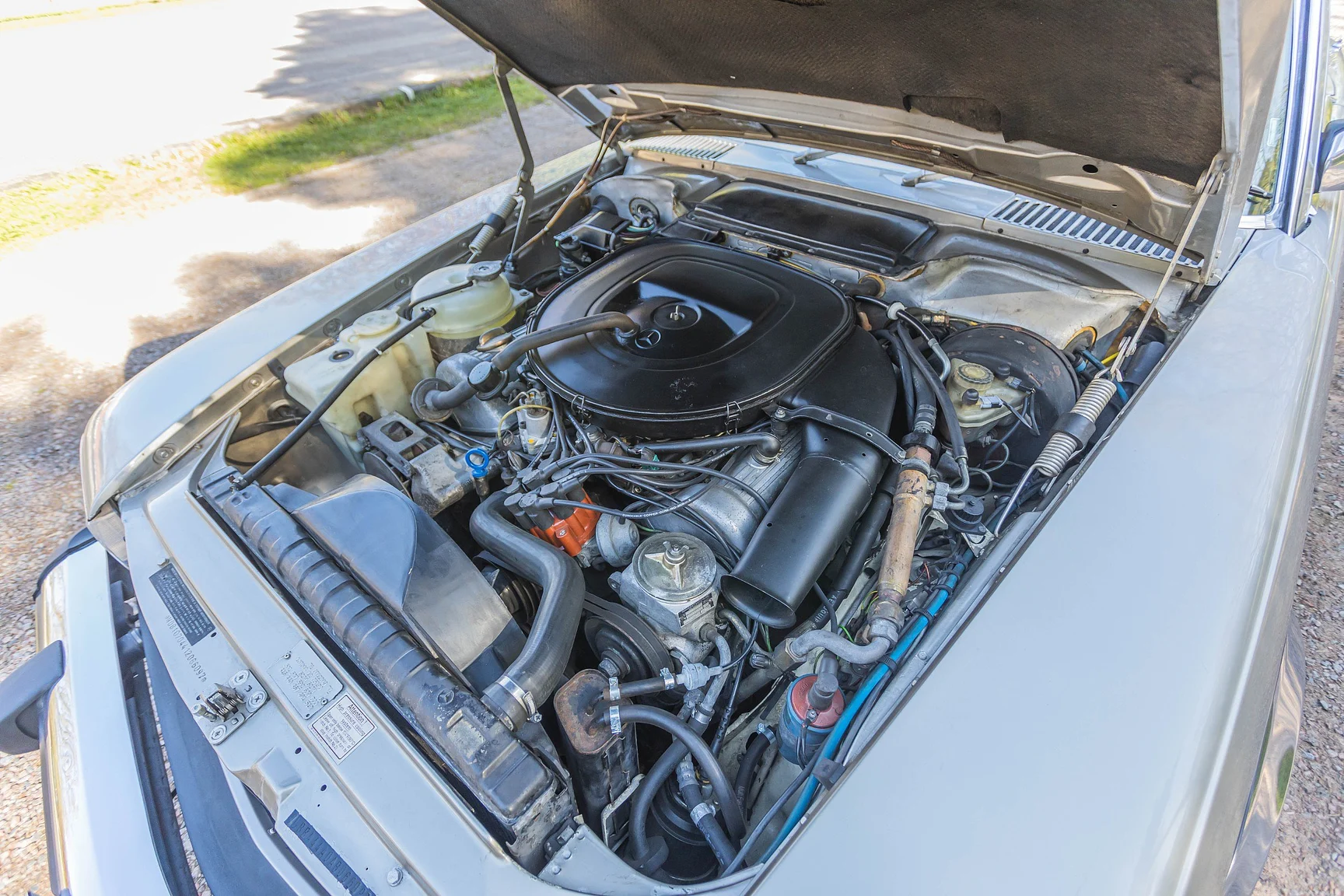 Image of 1980 Mercedes-Benz 450 SL  mechanics (3)
