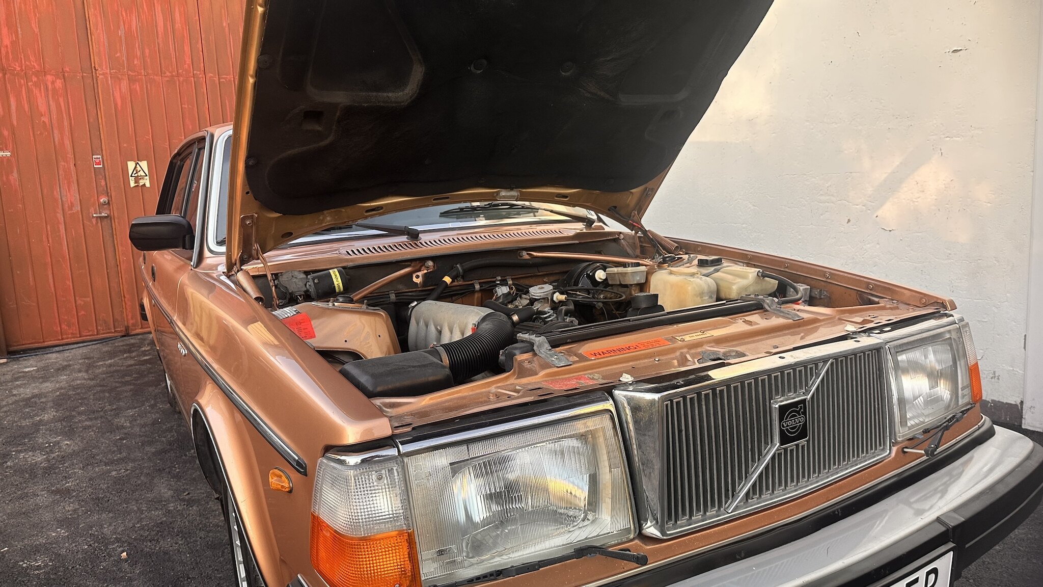 1981 Volvo 244 GLE D6, Mekanik