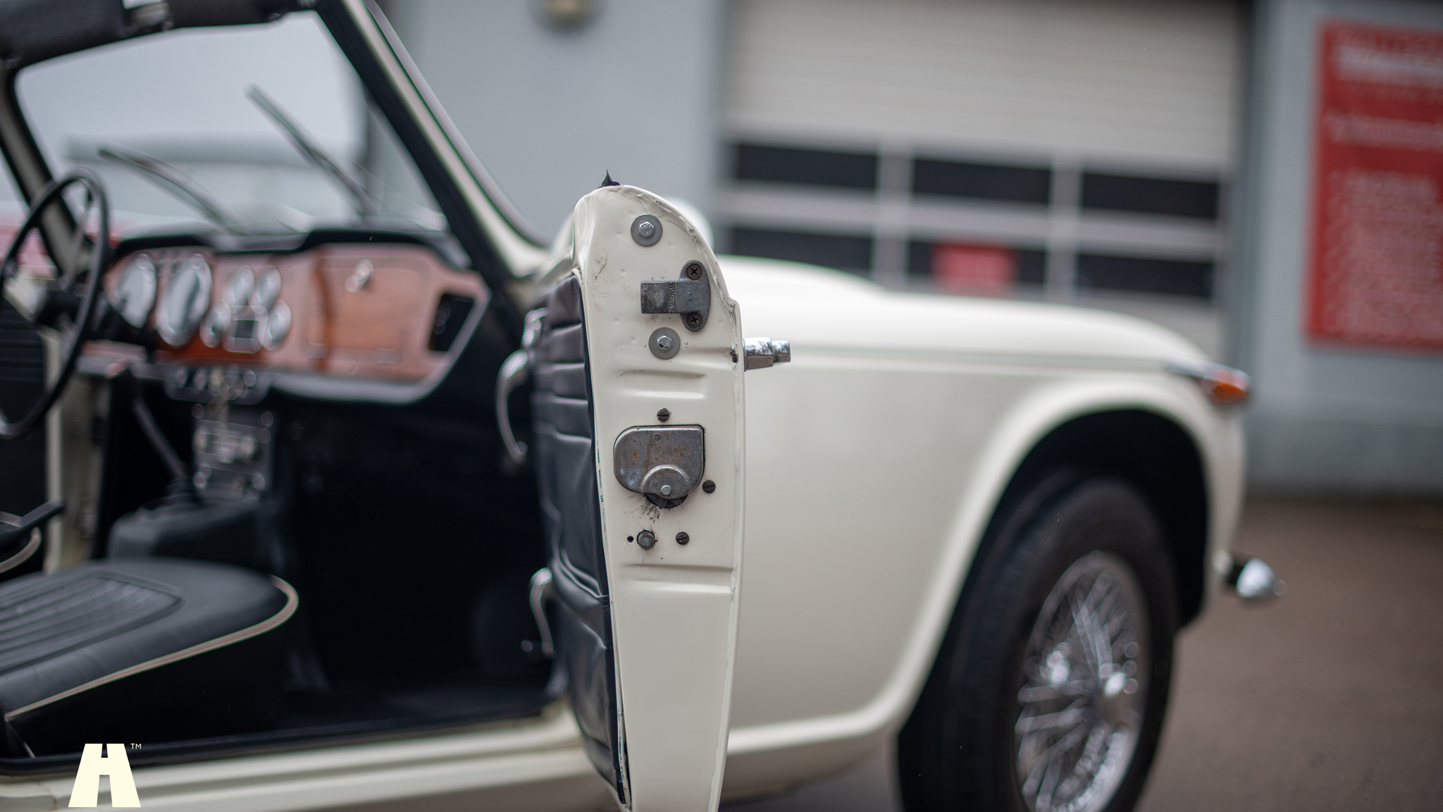 Interior image of 1966 Triumph TR4 A