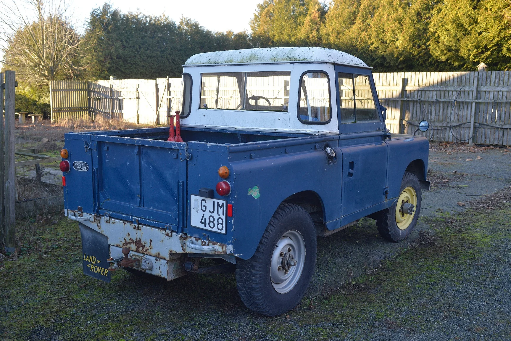 Exterior image of 1970 Land Rover Series 2 88 Pick up (1)