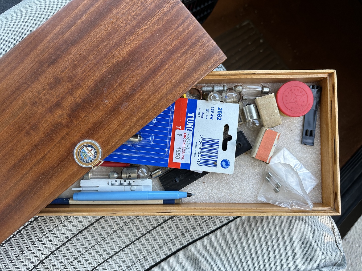 Interiörbild 1984 Alfa Romeo Alfetta 2000