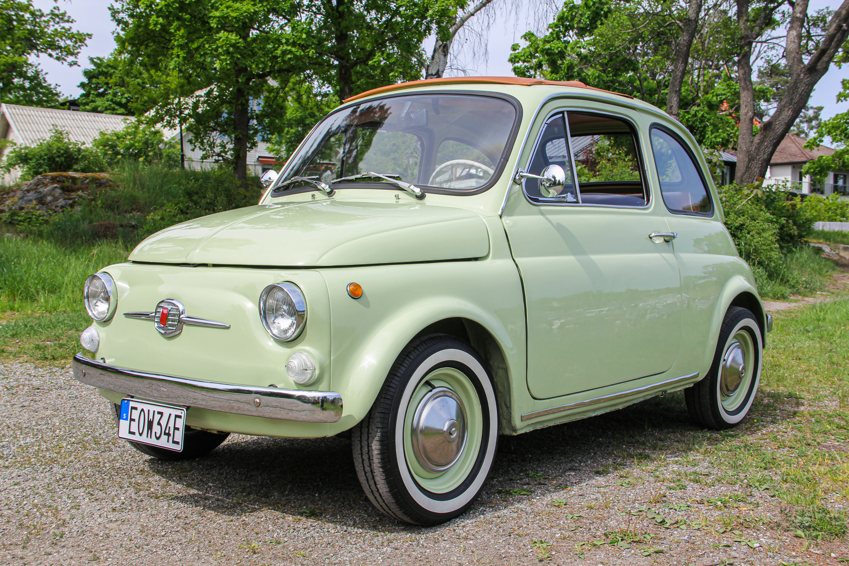 Aussenfoto 1970 Fiat 500 Lusso