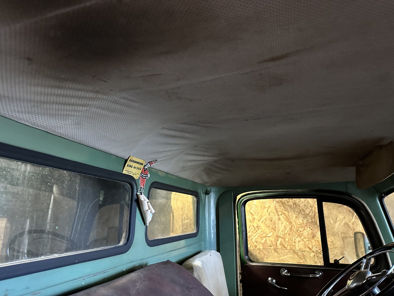 Interiörbild 1964 Mercedes-Benz L911
