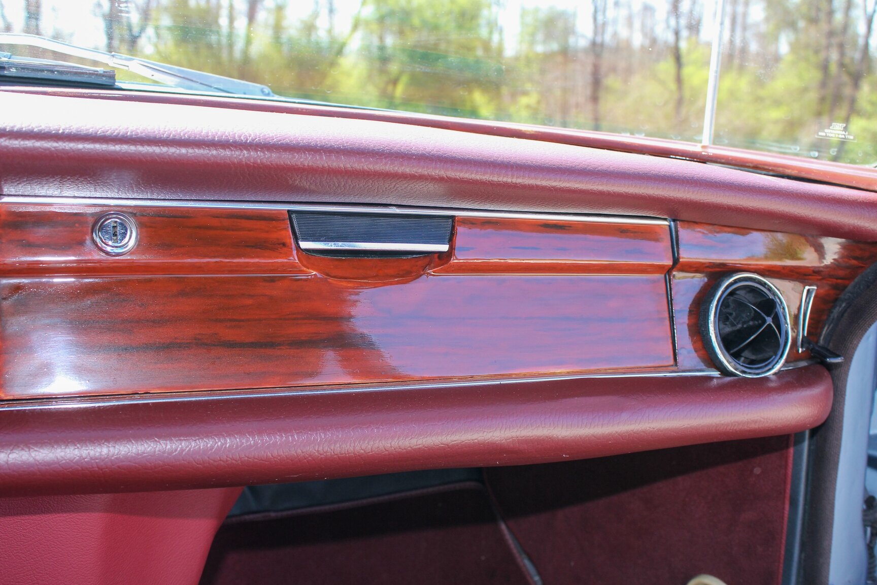 Interiörbild 1972 Mercedes-Benz 300 SEL 3.5