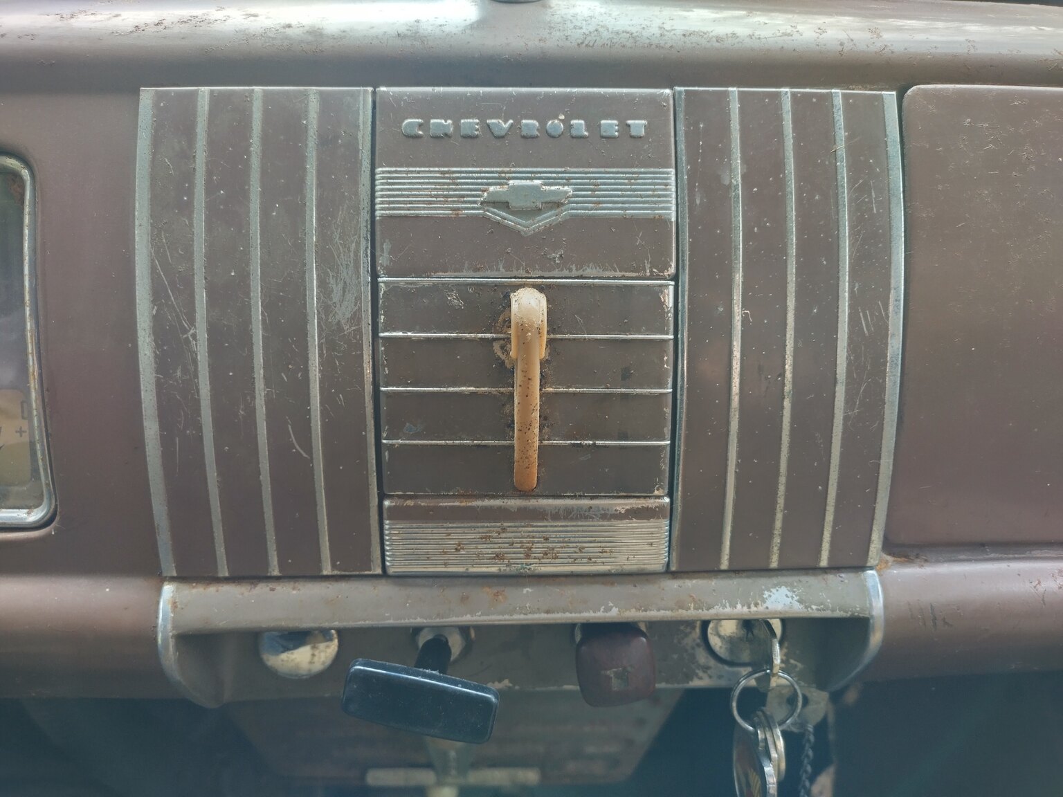 Interiörbild 1939 Chevrolet Master De Luxe Sedan Sport