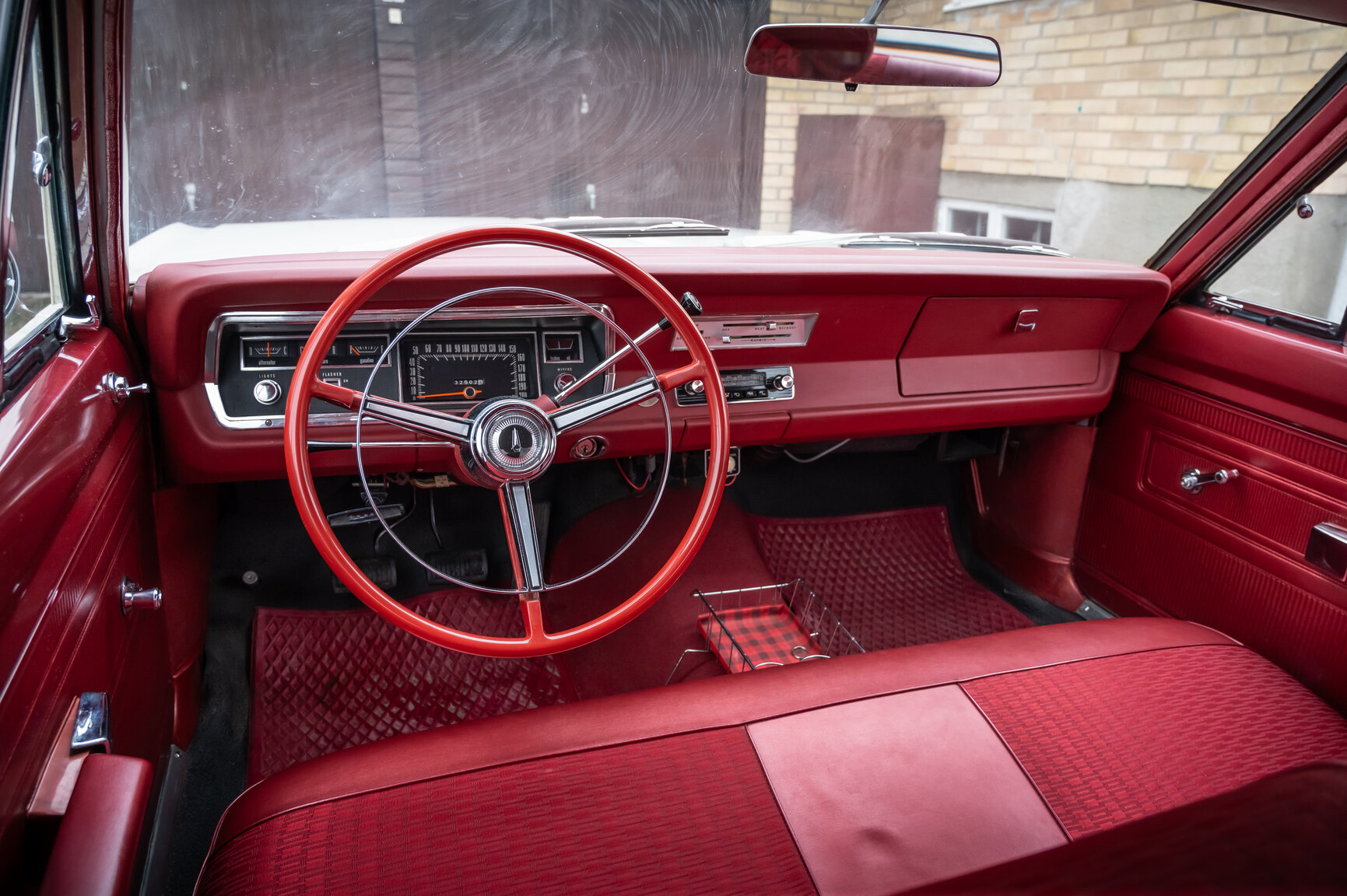 Interior image of 1967 Plymouth Valiant V 100 Sedan