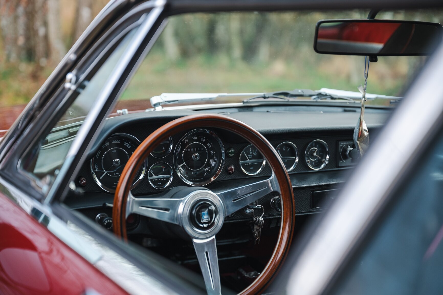 Interiörbild 1972 Volvo 1800 ES