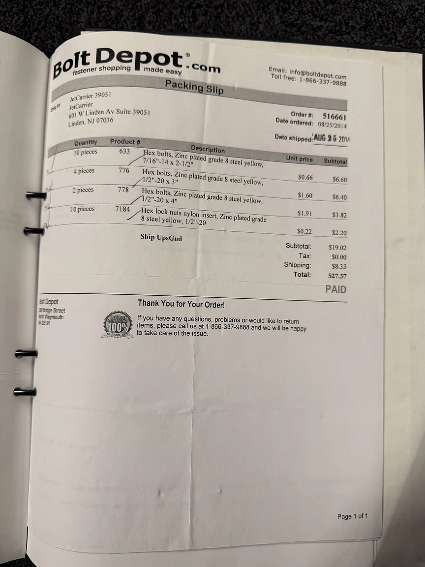 Dokumentation för 1971 Chevrolet Corvette Stingray Special 598 cui V8 795 hk (114)
