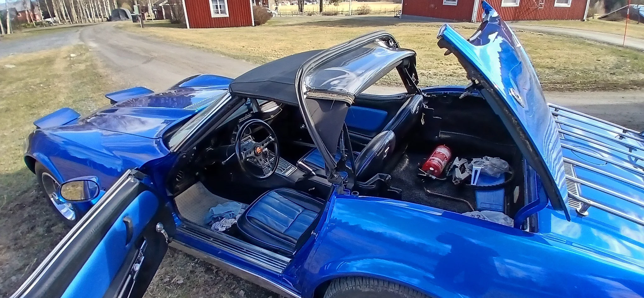 Innenraumfoto von 1974 Chevrolet Corvette Stingray Convertible C3 (4)
