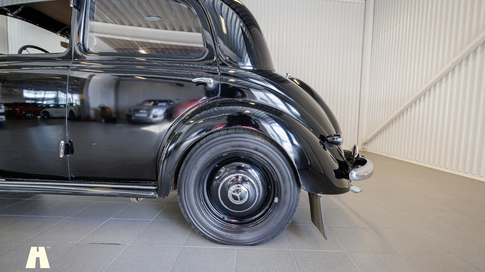 Exteriörbild på 1950 Mercedes Benz 170 va (95)