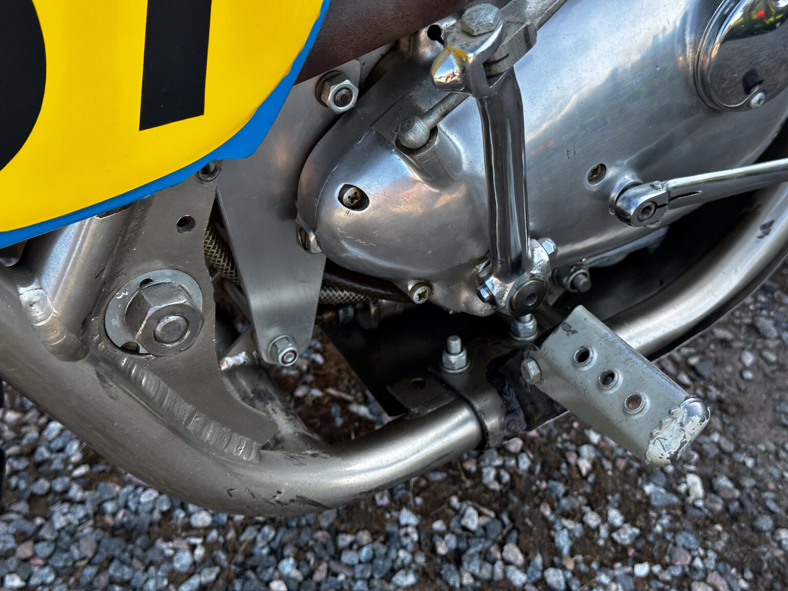 Image of 1971 BSA Rickman Métisse 500 mechanics