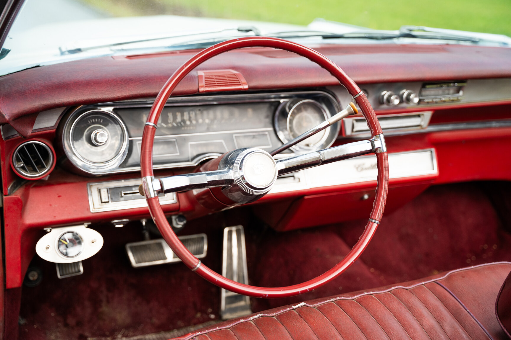 Interior image of 1965 Cadillac De Ville convertible