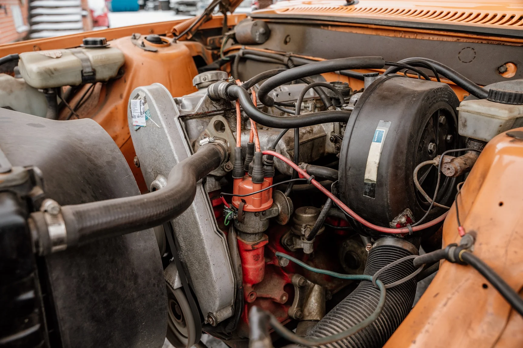 1975 Volvo 242 2-dörrars coupé (5), Mekanik