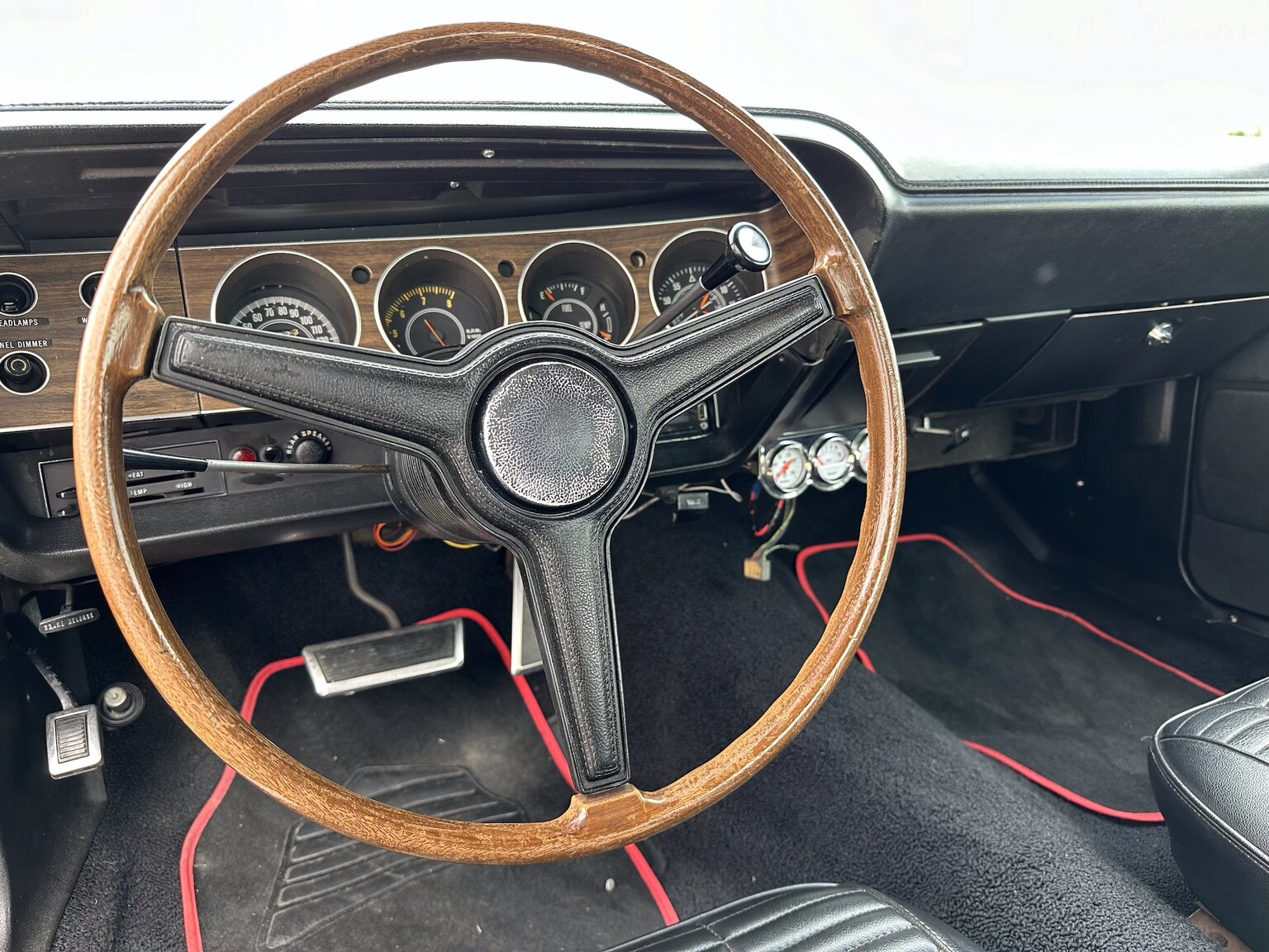 Innenraumfoto von 1970 Dodge Challenger