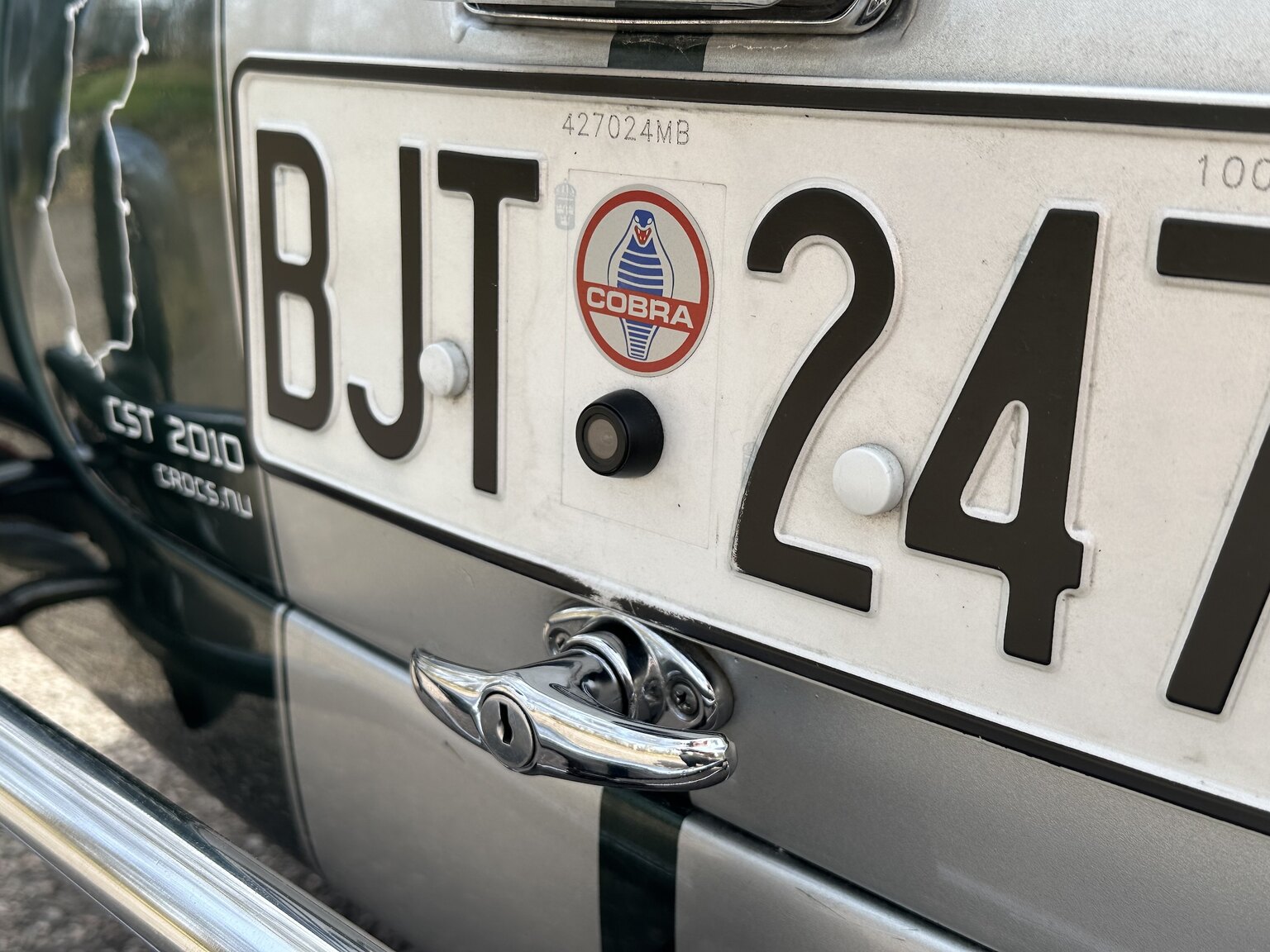 Exteriörbild på 2008 AC Cobra replica