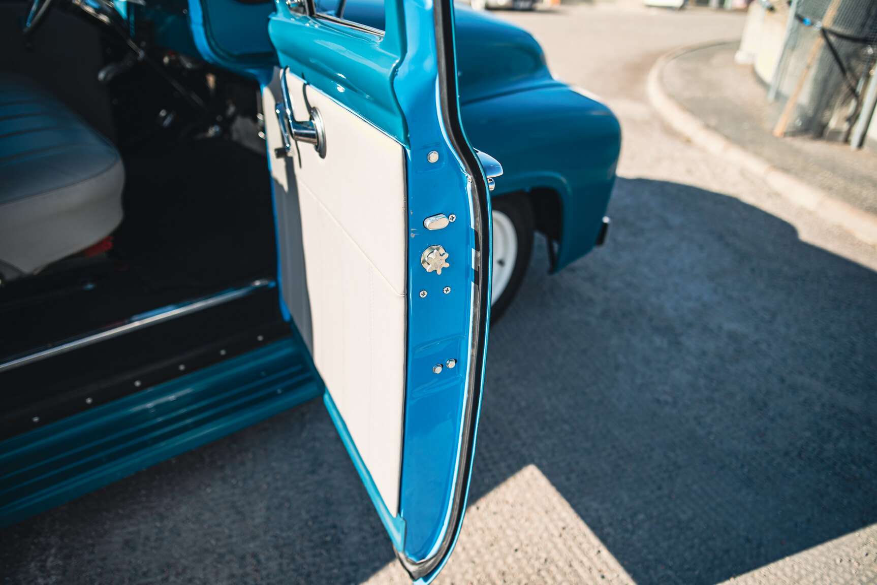 Interiörbild 1956 FORD F100 Electric