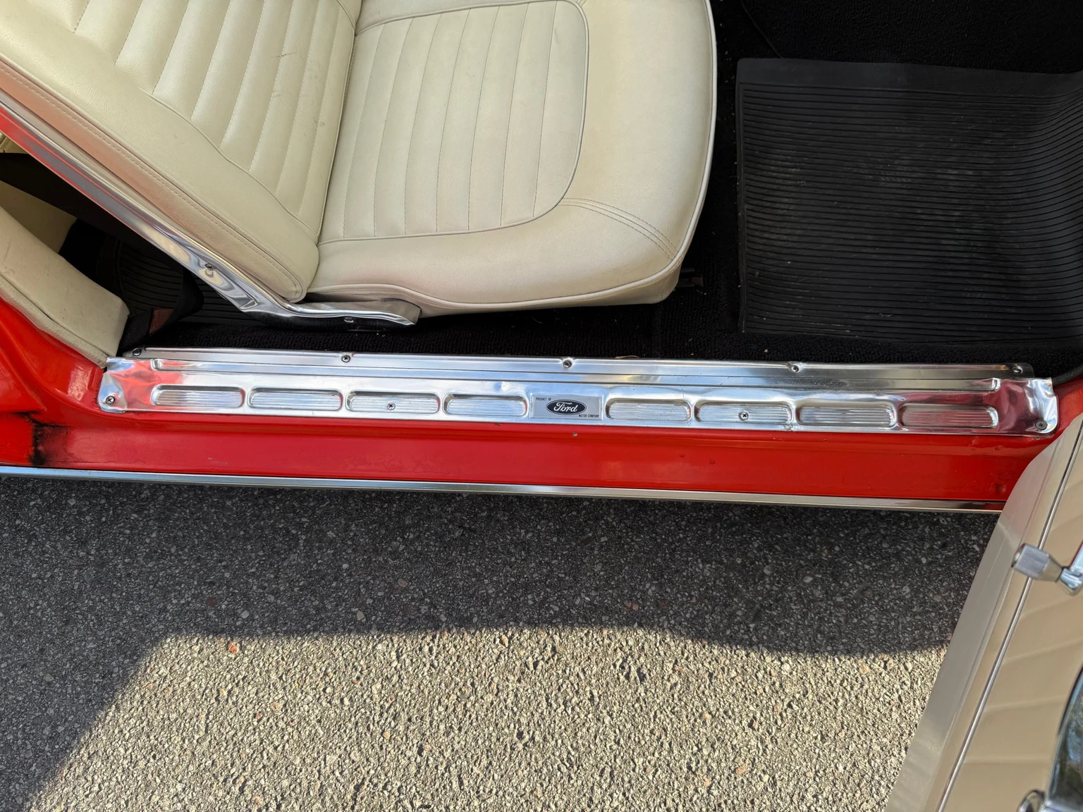 Innenraumfoto von 1965 Ford Mustang Cabriolet (33)